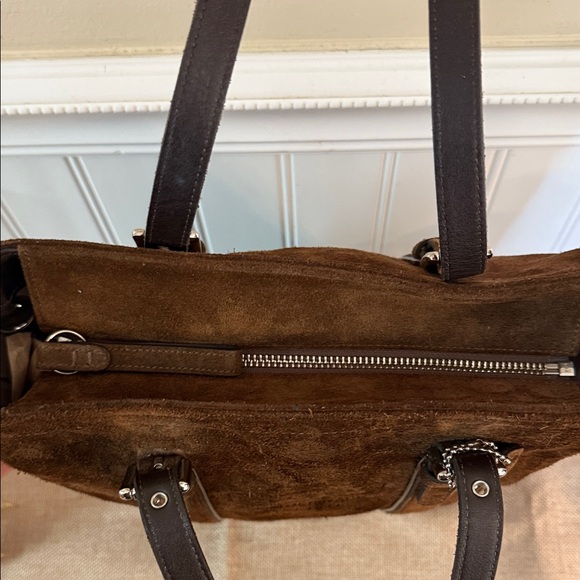Coach vintage 2005 suede Hampton tote - Picture 7 of 14